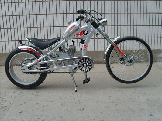 Max. snelheid 40km/h 80cc gemotoriseerde benzine gas motor set voor chopper fietsen 2 slag