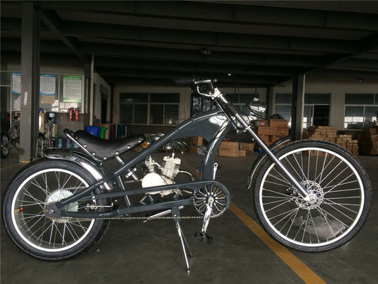 Max. snelheid 40km/h 80cc gemotoriseerde benzine gas motor set voor chopper fietsen 2 slag