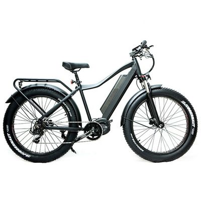 Bandbreedte 26*4&quot; 7 Speed Fat Snow Tire Elektrische bergfiets met Bafang Middenmotor
