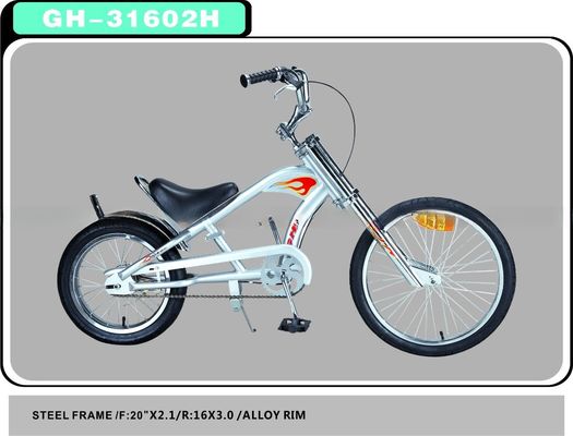 Aanpasbare 24&quot; Low Rider Chopper Bike/Bicycle met stalen kraan in elke kleur
