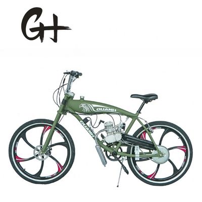 26&quot; Mag Wheel Racing Motorcycle met 80cc 2-takt motor 35KM/H Topsnelheid 3L Inner Tank