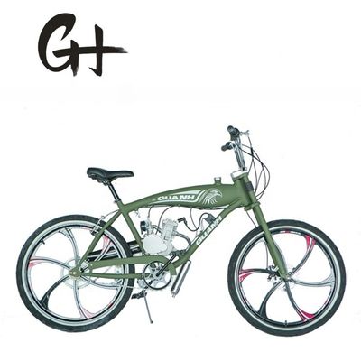 26&quot; Mag Wheel Racing Motorcycle met 80cc 2-takt motor 35KM/H Topsnelheid 3L Inner Tank