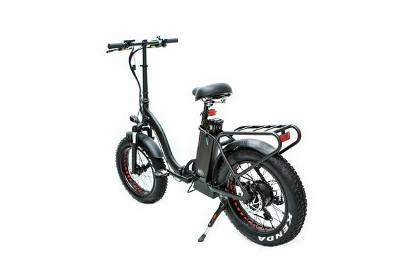 1000W motor 48V 14AH stap door elektrische dame vrouwen vouwbare vette sneeuwband fiets 20 inch