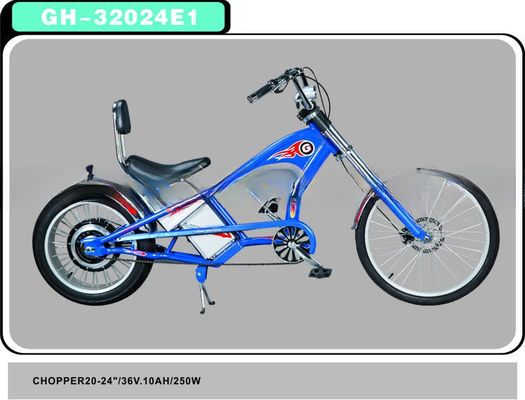 250w Electric Chopper Bike E Bike Fiets voor duurzaam vervoer