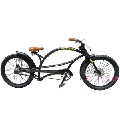 Aluminium RIM 24&quot;x3.0 CE Amerikaans Lang Hi-Ten Stalen Frame Chopper Beach Cruiser Fiets