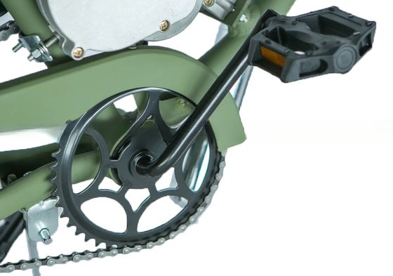 80cc gasfiets gemotoriseerde fiets chopper vork 40-60km/h max. snelheid 2-takt of 4-takt