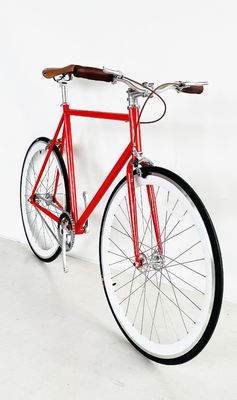 CE-gecertificeerde 700C 4130 CR-MO staal frame fixe versnellingsfiets met kalipersysteem