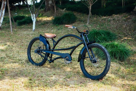 Aluminium RIM 24&quot;x3.0 CE Amerikaans Lang Hi-Ten Stalen Frame Chopper Beach Cruiser Fiets