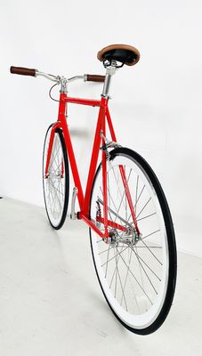 CE-gecertificeerde 700C 4130 CR-MO staal frame fixe versnellingsfiets met kalipersysteem