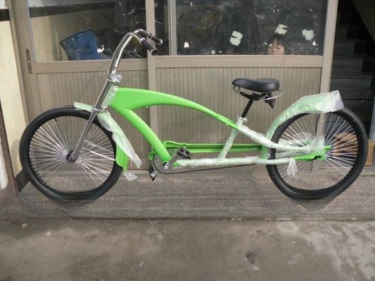 26-26 inch Long Beach Cruiser fiets met duurzaam stalen frame en aluminium riem