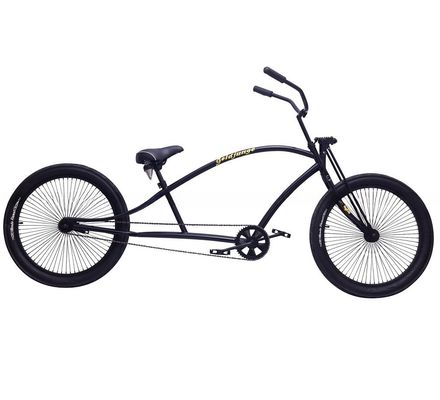 Vork materiaal staal 24' 'Mannen Populaire Long Frame Beach Cruiser Bike Chopper Bike Stretch Bike