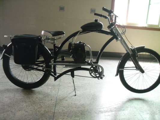 Zuid-Amerikaanse 50CC 4-takt gasmotor Motorfiets met ophangvork