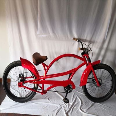 Fat Tire 26&quot; uitgebreide Beach Cruiser Bike met staal frame en schijfrem technologie