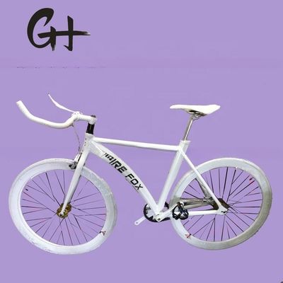 ODM Logo OEM Kleur 700C Single Speed Track Bike met lichtgewicht aluminium frame en vork