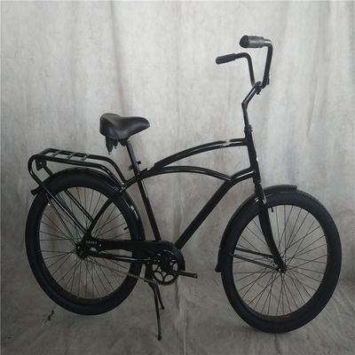 Volwassenen 3 snelheid 24 inch 3,0 inch Fat Tire Beach Cruiser Bike met Double Wall Alloy Rim