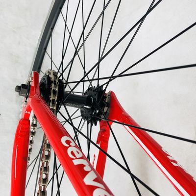 12 kg 700C Single Speed Track Aluminium Frame Fixed Gear Bike met koolstofvezel vork