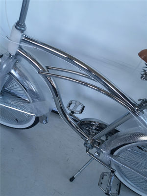 160 kg laadvermogen Shimano Grip 26 Lowrider Complete Chrome Bike voor jou