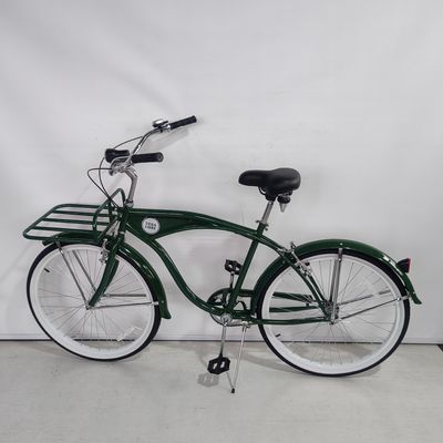Steel Fork Material Volwassenen Single Speed Men Beach Cruiser Bike 26 inch voor promotie