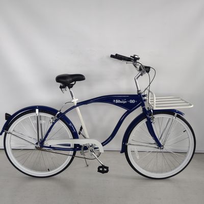 Steel Fork Material Volwassenen Single Speed Men Beach Cruiser Bike 26 inch voor promotie