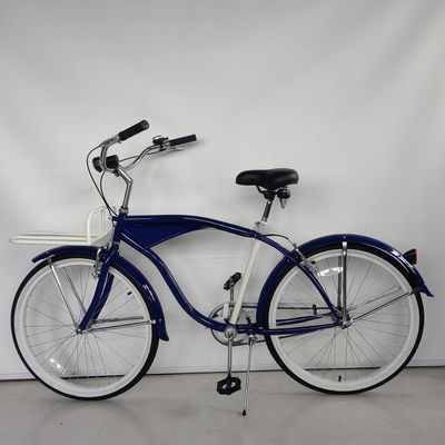 Steel Fork Material Volwassenen Single Speed Men Beach Cruiser Bike 26 inch voor promotie