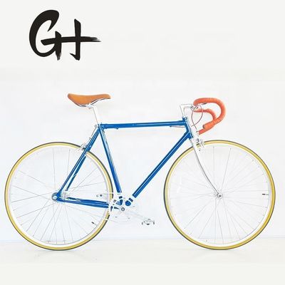 CR-MO STEEL 4130 Geladen frame fork voor Vintage Inner SRAM 2S Track Fixie Gear fiets