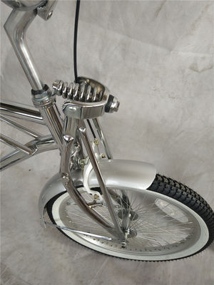 CP 20 inch Springer Fork Fiets Lowrider Chopper Bike Volwassenen Beach Cruiser Lowrider Fiets 12kg