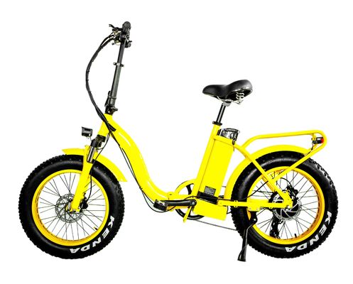 7 snelheid 20&quot; 4.0 EN15194 CPSC Sneeuwband Big Power Fatband 48V 1000W 32MPH 13AH Lithiumbatterie Vrouwen Unisex elektrische vouwfiets