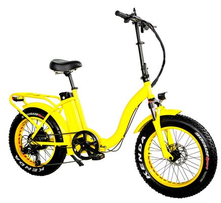 7 snelheid 20&quot; 4.0 EN15194 CPSC Sneeuwband Big Power Fatband 48V 1000W 32MPH 13AH Lithiumbatterie Vrouwen Unisex elektrische vouwfiets