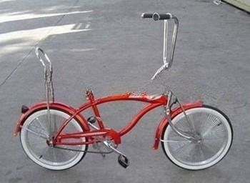 Steel Fork 20 Inch Volwassenen Zwarte Kleur Kinderen Sportgoederen Kinderen Beach Cruiser Lowrider Bike