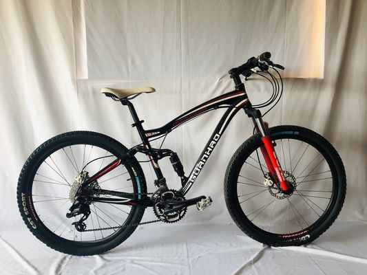 26&quot; OEM Customized USA CE Volwassenen 24 snelheden Aluminium Full Suspension Mountain Bike