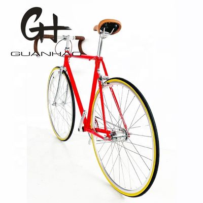 Cr-Mo Steel Frame Fixie fiets met klassiek gespannen frame en 11kg lichtgewicht ontwerp