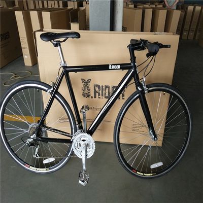 Aanpassen Mensen's Road Cycle Fiets met Hard Frame Type en Aluminium Frame Materiaal
