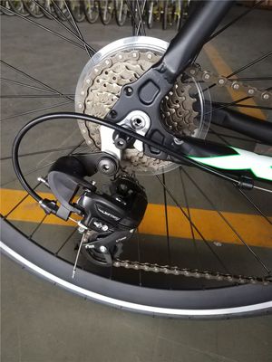 700C Mensen wegfiets met legering stam en 21S schijfrem 2024 Aluminium legering frame