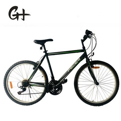 Gewoon pedaal 26&quot; mannen staal CE volwassen Shimano 21 snelheden OEM logo MTB Mountain Bike 17KG