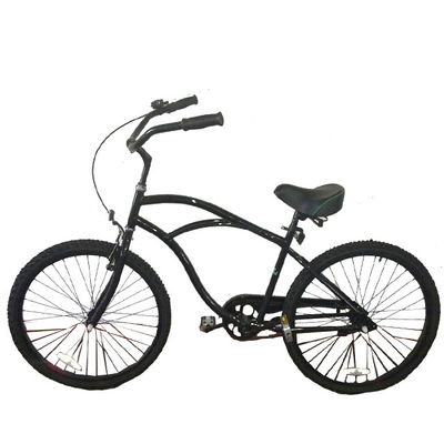 26&quot; mannen stijl volwassen strand cruiser fiets met single speed coaster rem en hard frame