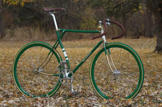 Old Fashion Vintage OEM CE Fixed Gear Bike Single Speed Bike Bruto gewicht 13kg Duurzaam