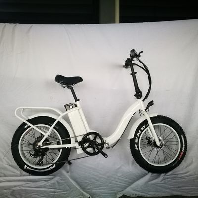 High Speed 48V 1000W Fat Tire 4.0 Snow Tire Elektrische vouwfiets met Shimano 7 snelheden