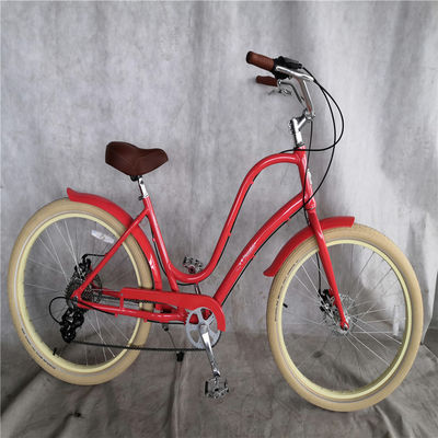 26 inch Custom Stretch Single Speed Foot Brake Beach Cruiser Bike met gewoon pedaal