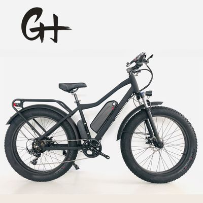 Discrem 750W 48V Lithiumbatterij Volwassenen E Bike Vetband Elektrische fiets 26 inch met maximale snelheid van 30-50Km/h