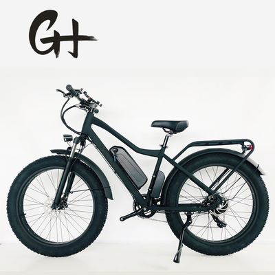 Discrem 750W 48V Lithiumbatterij Volwassenen E Bike Vetband Elektrische fiets 26 inch met maximale snelheid van 30-50Km/h