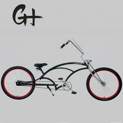 26 inch Chopper Style Beach Cruiser fiets met staal vork en 150 kg laadvermogen