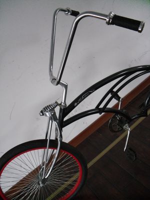 26 inch Chopper Style Beach Cruiser fiets met staal vork en 150 kg laadvermogen