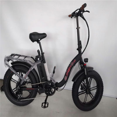 750W 1000W 48V dikke band 4,0" vouwbare zilveren frame 5 spaken elektrische vouwfiets 20 inch