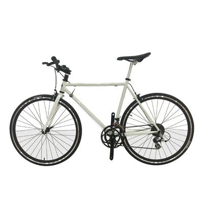 Aluminium Threadless Stem 700C Hi-Ten Steel Frame Sunrace 14S Speeds Volwassenen wegfiets