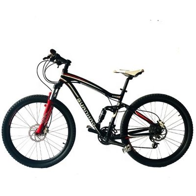 Volledige aluminium ophanging bergfiets met 24 versnellingen en hydraulische schijfrem