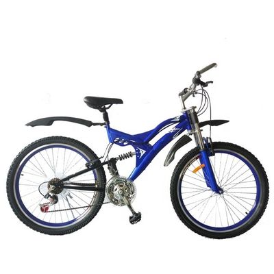 26&quot; volop ophangend bergfiets voor zware ladingen laadvermogen 120kg 21 snelheden