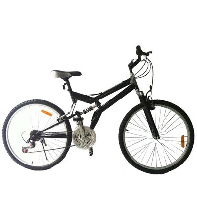 26&quot; volop ophangend bergfiets voor zware ladingen laadvermogen 120kg 21 snelheden