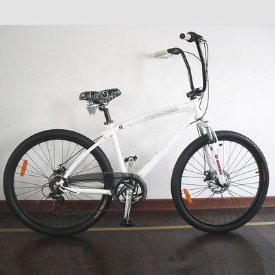 OEM Kleurverf 26 inch 3.0 band Aluminium Frame Beach Cruiser Fiets 7 Speed Shimano