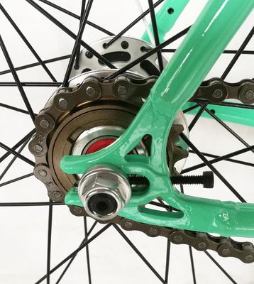 Amerikaanse kleurrijke vaste versnellingen Single Speed Track fiets met kaliberrem 700C OEM CE