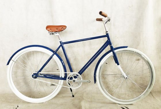 Gewone Pedal 700C Unisex fiets met eenvoudig ontwerp en achtbaanrem